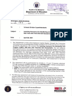 RM No. NCR 185 S. 2021 Learning Assurance For Monitoring and Progress Mid Year and Year Exit Assessment