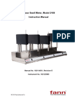 Linear Swell Meter, Model 2100 Instruction Manual: Manual No. 102114531, Revision E Instrument No. 102123383