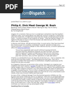 03-16-08 TomDispatch-Philip K Dick Meet George W Bush by Tom