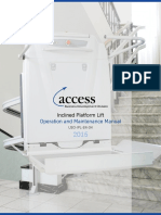 Operation and Maintenance Manual: Inclined Platform Lift