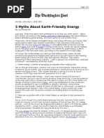 02-03-08 WP-5 Myths About Earth-Friendly Energy by Lisa Marg