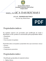 03 - Prop. Índice Mecânica Das Rochas I