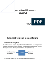 Généralités Sur Les Capteurs