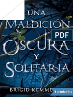 Una Maldicion Oscura y Solitaria - Brigid Kemmerer