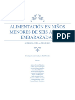 Alimentación en Niños Menores de Seis Años y Embarazadas (Autorecovered)