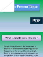 3.4 Simple Present Tense