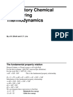 Introductory Chemical Engineering Thermodynamics: by J.R. Elliott and C.T. Lira