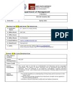 Mis207 Course Outline Section 08