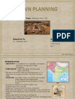 Town Planning: Topic: Mohenjo-Daro, IVC