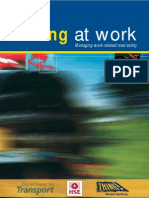 HSE UK - Driving at Work - Managing Work Related Road Safety Booklet