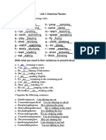 Unit 3 Grammar Review