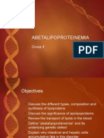 Abetalipoproteinemia Final