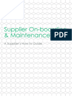 Supplier Portal Registration and Onboarding A Supplier How To Guide