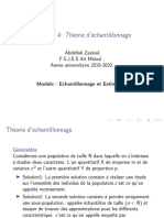 Chap Echantillonnage Et Estimation