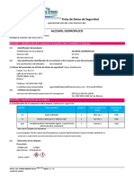 Alcohol Isopropilico TERPRO 2018