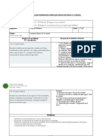 Planificación Quincenal Ciencias Quinto y Sexto (Hasta El 31 de Marzo)