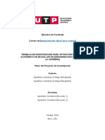 Plantilla - Trabajo de Investigación para Optar Al Grado de Bachiller