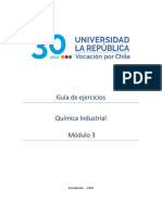 Guia de Ejercicios Módulo 3 Quimica Industrial - MEL (1.2)