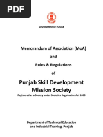 MOA Punjab Skill Development