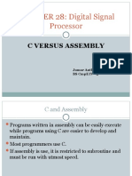 CHAPTER 28: Digital Signal Processor: C Versus Assembly