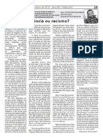 NASCIMENTO, Wanderson Flor. Intolerância Ou Racismo