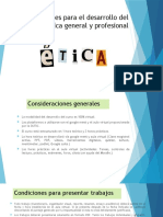 Orientaciones Generales Curso de Ética General y Profesional