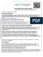 2008 Analyzing The Effectiveness of University Technology Transfer Implications For