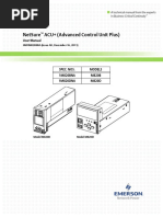 Netsure Acu+ (Advanced Control Unit Plus) : User Manual