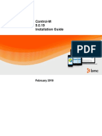 Control-M 9.0.19 Installation Guide: February 2019