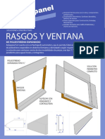 AISLAPANEL - Soluciones Constructivas Rasgos y Ventana de Poliestireno Expandido