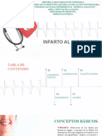 Infarto Al Miocardio: Ipg: Franco Milvida Gamarra Jumarly