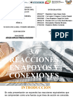 3.6 Reacciones en Apoyos y Conexiones 3