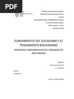 Unidad 1 - 1.2 Pensamiento Bolivariano