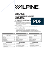 Amplificator Alpine mrp-t220