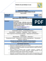 Módulo 2 de Educación Física Clei 3,4 y 5