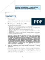 Understanding Financial Management: A Practical Guide: Guideline Answers To The Concept Check Questions