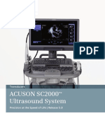 Siemens Acuson Sc2000 Transducer Lite