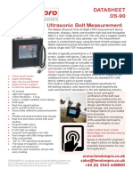 DS-90 Sonar Ultrasonic Measurement