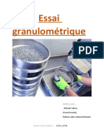 Essai Granulométrique