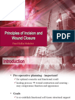 Principles of Incision and Wound Closure