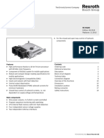 BODAS Controller RC4-5 Series 30: RE 95205/06.2018, Bosch Rexroth AG