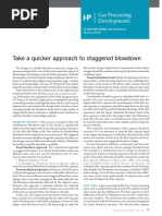 Take A Quicker Approach To Staggered Blowdown