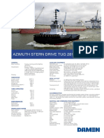 Azimuth Stern Drive Tug 2811: General Auxiliary Equipment