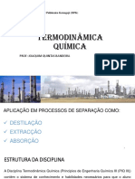 Aula 1-Termodinâmica Química