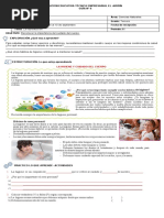 Ciencias - Sistema Reproductor Guía 6