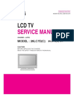 LCD TV: Service Manual