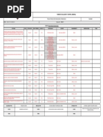 Cuadro de Control de Actividades