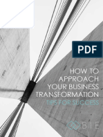 How To Approach Your Business Transformation: Tips For Success