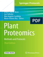 Plant Proteomics: Methods and Protocols