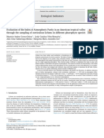 Evaluation of The Index of Atmospheric Purity in An American T 2020 Ecologic